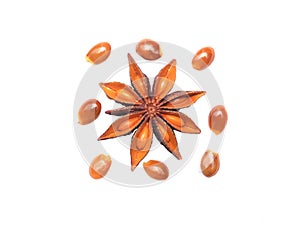 Aniseed and seeds