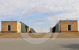 Anitkabir - mausoleum of Mustafa Kemal Ataturk first president of Turkey photo