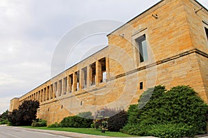 Anitkabir - mausoleum of Mustafa Kemal Ataturk first president of Turkey photo