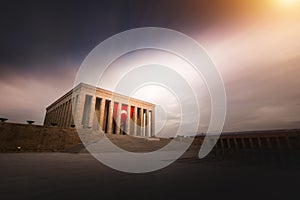 Anitkabir, Ankara, Turkey - Mausoleum of Ataturk, Mustafa Kemal Ataturk, first president of the Republic of Turkey