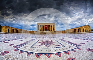 Anitkabir, Ankara, Turkey - Mausoleum of Ataturk, Mustafa Kemal Ataturk, first president of the Republic of Turkey