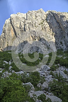 AniÄ‡a kuk cliff in Paklenica National Park