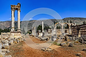 Anjar, ancient site, Lebanon