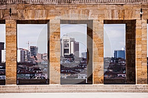 Ankara Skyline at AtatÃ¼rk Mausoleum