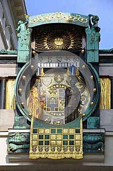 Anker Clock in Hoher Markt
