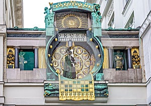 Ankeruhr watch in Vienna