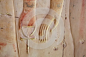 Ankh, ancient symbol also known as key of life, Egypt photo