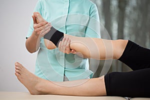 Ankle manipulation