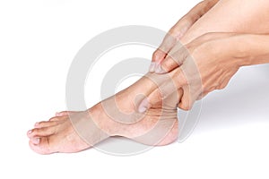 Ankle sprain photo