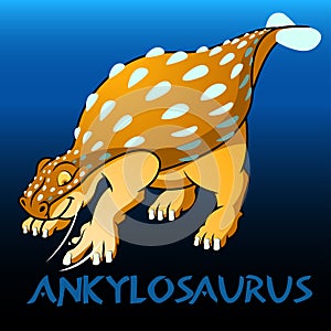 Ankylosaurus cute character dinosaurs