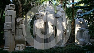 Ann Norton Sculpture Gardens art works, West Palm Beach, Florida