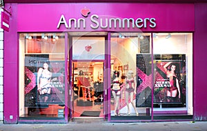 Ann Summers shop front