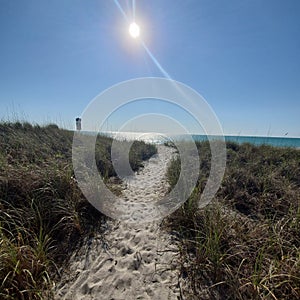 Anna Maria Island Beach pathway Bradenton Florida