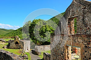 Annaberg Plantation in US National Park