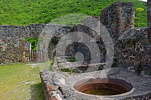 Annaberg ruins in Virgin Islands National Park, US Virgin Islands