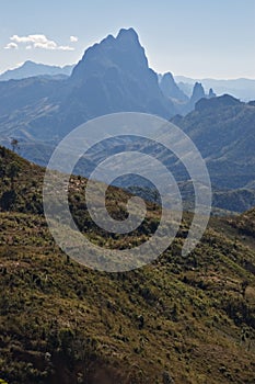 Annam Highlands mountain range in Laos