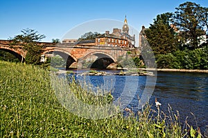 Annan Bridge and Town Hall