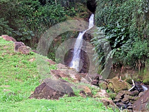 Annandale waterfall on the Caribbean island of Granada