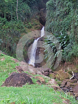 Annandale waterfall on the Caribbean island of Granada