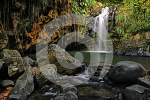 Annandale waterfalls on Grenada Island, Grenada