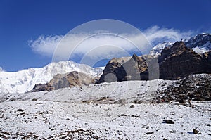 Annapurna Base Camp Clear Day photo