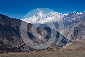 Annapurna circuit trek Himalayan mountains