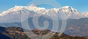 Annapurna Himal range, Annapurna 2 II and 4 IV