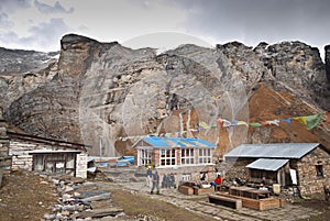 Annapurna mountain huts