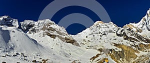 Annapurna Range from Annapurna Base Camp, Annapurna Conservation Area, Himalaya, Nepal