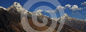 Annapurna range, view from Muldhai hill