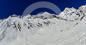 Annapurna South, Annapurna Range, Himalaya Mountain Range, Nepal