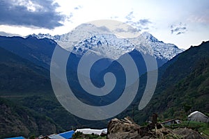 Annapurna South and Hiunchuli A