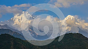 The Annapurna South and the Hiunchuli