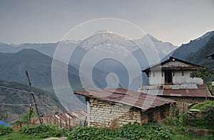 Annapurna South and Hiunchuli C