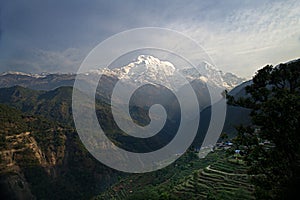 Annapurna South and Hiunchuli E