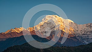 The Annapurna South in Nepal photo