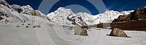 Annapurna sunrise panorama