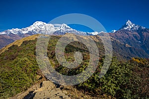 Annapurna trekking in Nepal