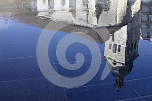 Annecy Church reflection