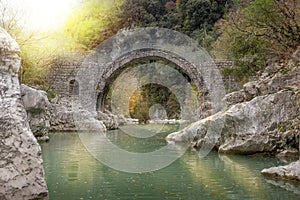 Annibale bridge on Titerno river