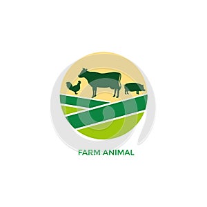 Annimal fram vector illustration