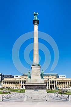 Anniversary column for Wilhelm I. King of Wuerttemberg, Stuttgart Germany