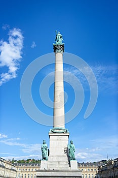 Anniversary column for Wilhelm I. King of Wuerttemberg, Stuttgart Germany