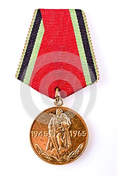 Anniversary medals of a victory in the War