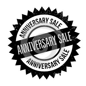 Anniversary Sale rubber stamp