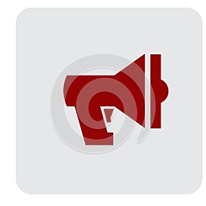Annoucement Simpel Logo Icon Vector Ilustration