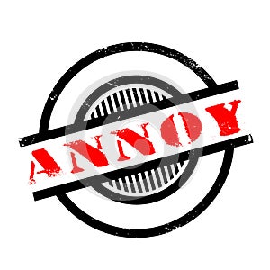 Annoy rubber stamp