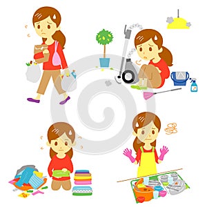 Annoying household chores, file