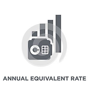 Annual equivalent rate (AER) icon from Annual equivalent rate (AER) collection. photo