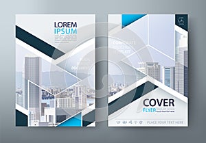 Annual report brochure, flyer template. Leaflet cover presentation, book cover.  layout in A4 size.